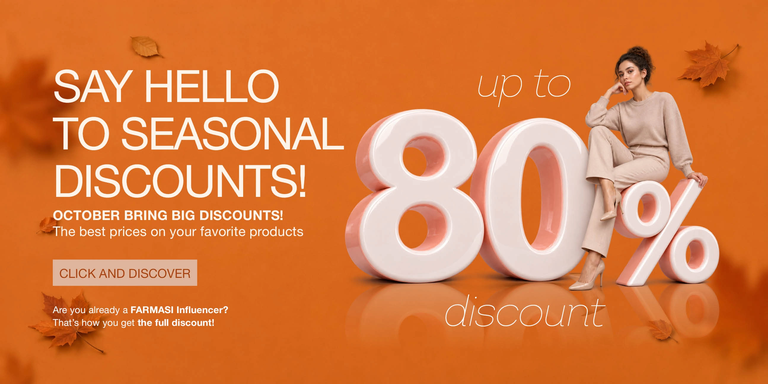 OCTOBER BRING BIG DISCOUNTS!