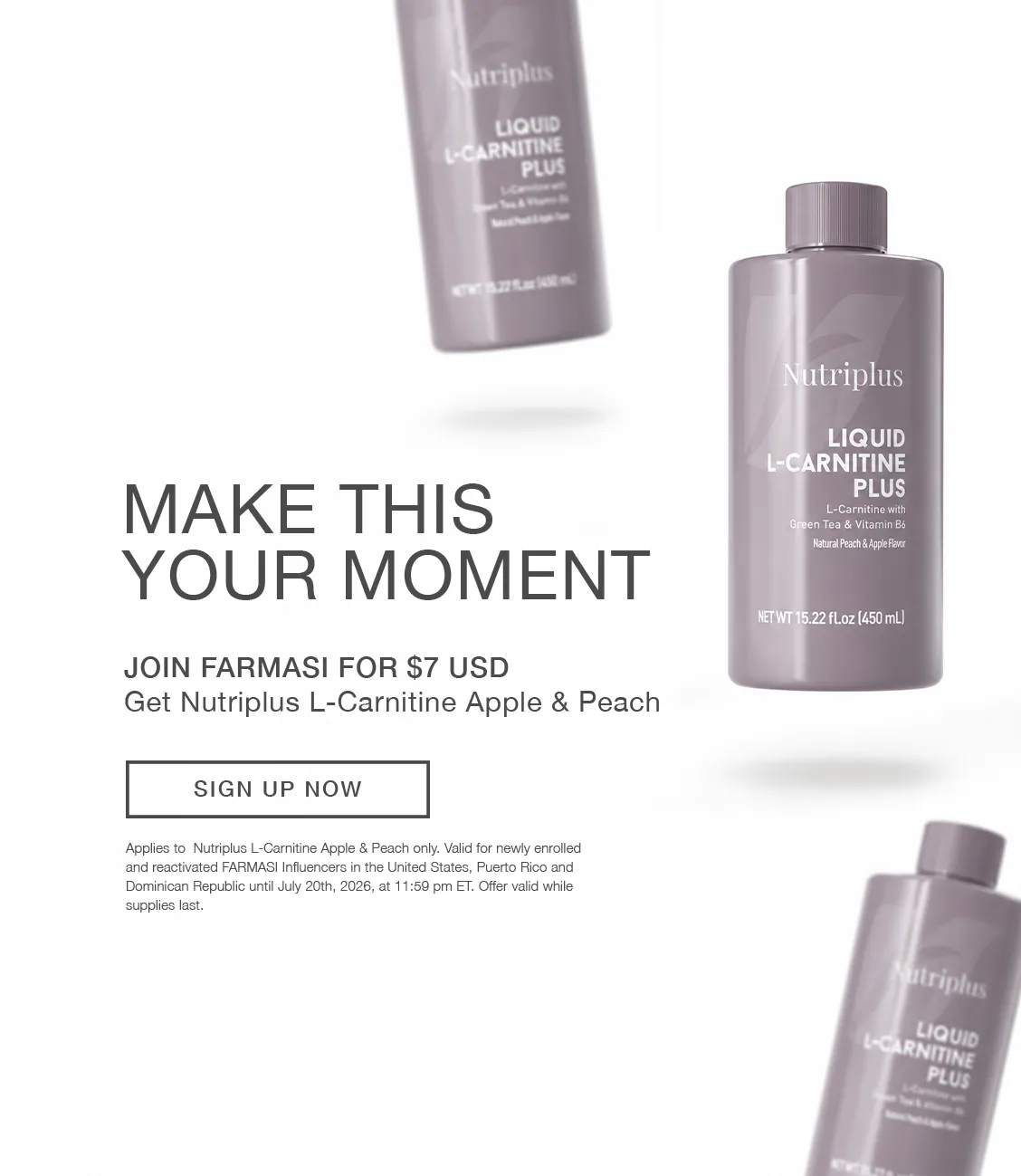 l-carnitine farmasi Nutriplus Apple & Peach delay fatigue l carnitine farmasi reviews Nutriplus