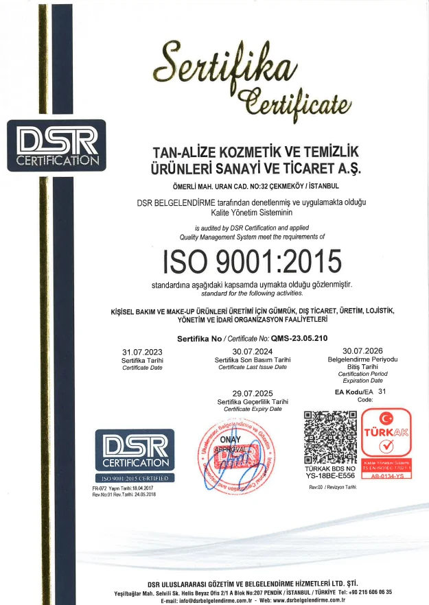ISO9001:2015